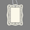 Paper Air Freshener Tag - Wooden Picture Frame